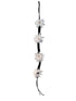 White Tahia Traditional Gajra Costume Accessory for Odissi Dance – Kantara Dance Costume Accessory – Floral Head Ornament for Women & Girls | Handmade Hair Accessory for Classical Indian Performances
