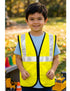 Yellow Reflective Safety Jacket for Kids | Labor Day Dress Costume | Worker Uniform Vest | Bike Safety Jacket | School Fancy Dress Costume