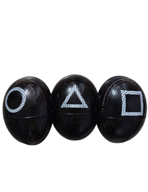 BookMyCostume Survival Drama Korean TV Series Game Plastic Mask Combo – Set of 3 (Square, Triangle, Circle) | Halloween Cosplay Mask for Adults | Fancy Dress Accessory