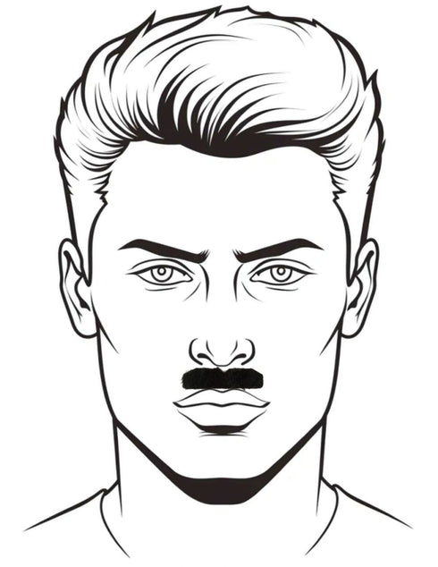 BookMyCostume Stick-On Moustache Set – 12 Pieces with 6 Unique Styles | Self-Adhesive Fake Mustaches for Kids & Adults | Theme Party, Fancy Dress, Fun Props