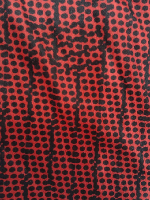 BookMyCostume 2 Pc Red Blue Web Hero Muscle-Look Superhero Costume with Padded Chest, Arms & Cloth Mask | Sublimation Printed Fancy Dress Outfit | Birthday Celebration Costume