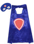 American Shield Superhero Cape and Masks Set for Kids - Superhero Dress Up Costumes for Boys and Girls | Perfect for Dress Up, Cosplay, Halloween & Parties | 3-10 Years