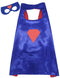 Supreme Superhero Cape and Masks Set for Kids - Superhero Dress Up Costumes for Boys and Girls | Perfect for Dress Up, Cosplay, Halloween & Parties | 3-10 Years
