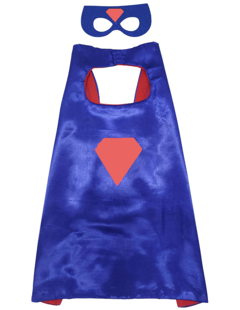 Supreme Superhero Cape and Masks Set for Kids - Superhero Dress Up Costumes for Boys and Girls | Perfect for Dress Up, Cosplay, Halloween & Parties | 3-10 Years