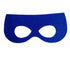 Pack of 3 Black Red Blue Superhero Felt Eye Masks for Kids | Dress-Up Party Props with Elastic Strap | Fancy Dress, Birthday & Halloween Theme Decoration