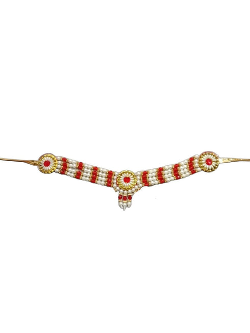Krishna Jewellery for Kids 8-Pcs Complete | Janmashtami Photoshoot Props | Krishna Dress for Kids | Jewellery Accessory for Krishna Costume for Baby Boy | Dress Accessories – 0-7 Years