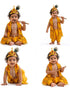 Krishna Jewellery for Kids 8-Pcs Complete | Janmashtami Photoshoot Props | Krishna Dress for Kids | Jewellery Accessory for Krishna Costume for Baby Boy | Dress Accessories – 0-7 Years