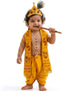 Krishna Jewellery for Kids 8-Pcs Complete | Janmashtami Photoshoot Props | Krishna Dress for Kids | Jewellery Accessory for Krishna Costume for Baby Boy | Dress Accessories – 0-7 Years