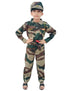 BookMyCostume 6pcs Military Woodland Print | Independence Day | Army Dress | Community Helper Soldier for Patriotic Events for Role Play