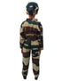 BookMyCostume 6pcs Military Woodland Print | Independence Day | Army Dress | Community Helper Soldier for Patriotic Events for Role Play