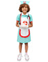 Community Helper Nurse Sister Fancy Dress Costume For Girls | Complete Set with Frock, Apron, Cap, Stethoscope & Syringe – Perfect for Role Play & Kids Fancy Dress