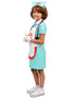 Community Helper Nurse Sister Fancy Dress Costume For Girls | Complete Set with Frock, Apron, Cap, Stethoscope & Syringe – Perfect for Role Play & Kids Fancy Dress