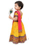 Radha Dress for Baby Girl | Janmashtami Radha Costume for Girls with Dupatta & Morpankh | Radha Rani Dress for Baby Girl | Fancy Dress Costume for Role Plays & Festival | 0-6 Months