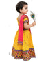 Radha Dress for Baby Girl | Janmashtami Radha Costume for Girls with Dupatta & Morpankh | Radha Rani Dress for Baby Girl | Fancy Dress Costume for Role Plays & Festival | 0-6 Months