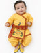 Shri Krishna Dress for Baby Boy | Print Krishna Costume for Kids with Patka | Janmashtami Photoshoot Outfit | Kanha Dress for Baby Boy | Fancy Dress Costumes for Kids