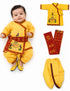 Shri Krishna Dress for Baby Boy | Print Krishna Costume for Kids with Patka | Janmashtami Photoshoot Outfit | Kanha Dress for Baby Boy | Fancy Dress Costumes for Kids