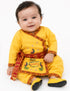 Shri Krishna Dress for Baby Boy | Print Krishna Costume for Kids with Patka | Janmashtami Photoshoot Outfit | Kanha Dress for Baby Boy | Fancy Dress Costumes for Kids