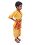 BookMyCostume Shri Krishna Dress for Baby Boy | Print Krishna Costume for Kids with Patka | Janmashtami Photoshoot Outfit | Kanha Dress for Baby Boy | Fancy Dress Costumes for Kids