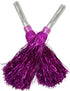 BookMyCostume Magenta Pom Pom with Stick | Cheerleader Pompoms for Kids Dance | Pom Poms for Kids for Dance & Sports Events | Cheer Girls Pom Pom for School Annual Day | Fancy Dress Costume Acessory