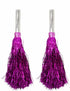 BookMyCostume Magenta Pom Pom with Stick | Cheerleader Pompoms for Kids Dance | Pom Poms for Kids for Dance & Sports Events | Cheer Girls Pom Pom for School Annual Day | Fancy Dress Costume Acessory