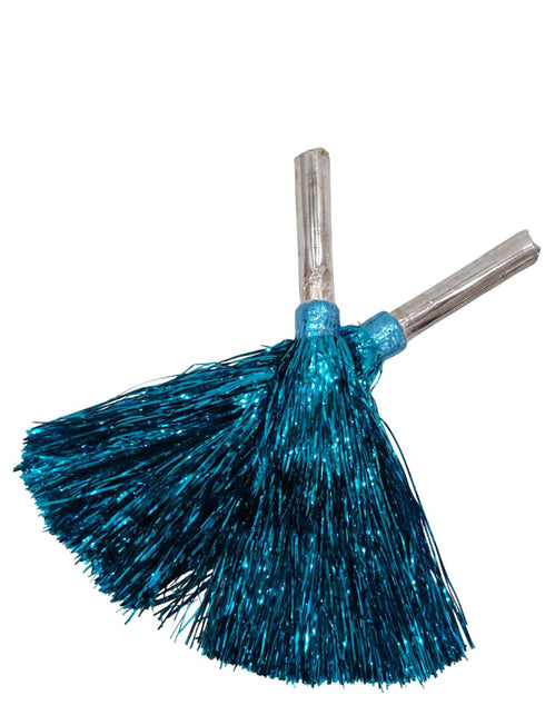 Turquoise Pom Pom with Stick | Cheerleader Pompoms for Kids Dance | Pom Poms for Kids for Dance & Sports Events | Cheer Girls Pom Pom for School Annual Day | Fancy Dress Costume Acessory