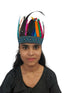 Carnival Multicolor Feather Headdress Crown Fancy Dress Costume