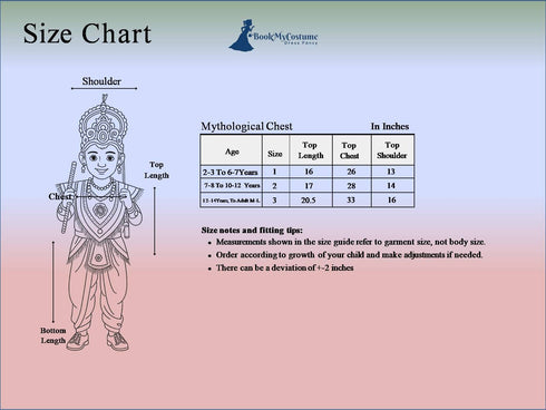 BookMyCostume Ravana Lankesh Kansa Evil Ramayana Ramlila Kids & Adults Fancy Dress Costume With Sword