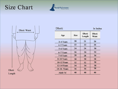 BookMyCostume Rajasthani Indian State Fancy Dress Costume for Boys and Men | With Pagdi