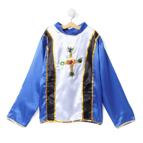 BookMyCostume Fairytale Prince Charming King Kids Fancy Dress Costume | Halloween Theme | Imported