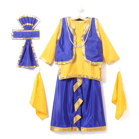 BookMyCostume Punjabi Folk Dance Costume Bhangra for Boys and Men