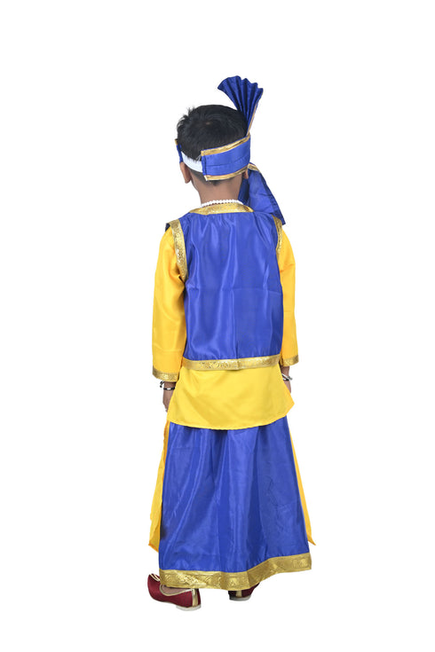 BookMyCostume Punjabi Folk Dance Costume Bhangra for Boys and Men
