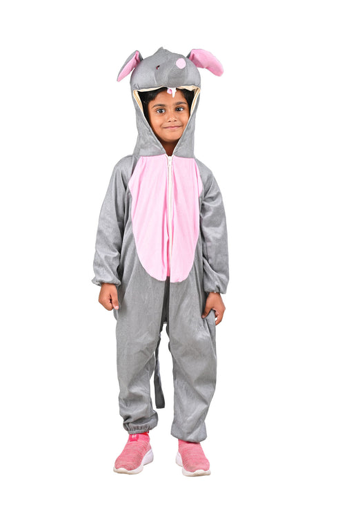 Book My Costume Elephant Haathi Giant Animal Fancy Dress Costume for Kids & Adult