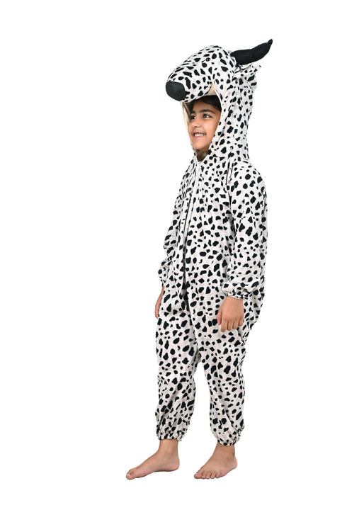 BookMyCostume Cow Domestic Farm Animal Kids Fancy Dress Costume | Black & White