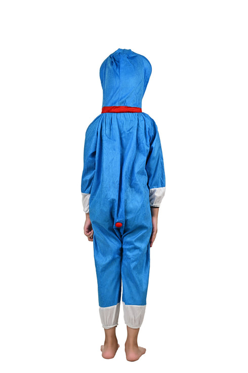 BookMyCostume Blue Cartoon Kids Fancy Dress Jumpsuit Costume for kids