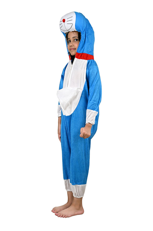 BookMyCostume Blue Cartoon Kids Fancy Dress Jumpsuit Costume for kids