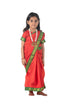 BookMyCostume Indian Saree for Rani Queen Historical Personality Fancy Dress Costume