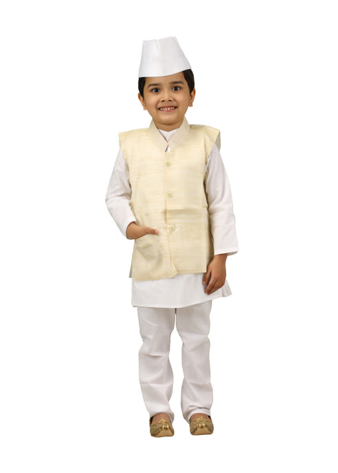 Pandit Ji Jawahar Lal Nehru First Indian Prime Minister National Leader for Boys Kids Adult Fancy Dress Costume