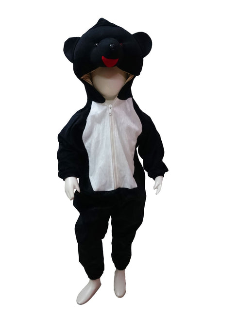 BookMyCostume Black Bear Animal Kids Fancy Dress Costume