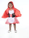 BookMyCostume Little Red Riding Hood Fairy tale Character Kids Fancy Dress Costume
