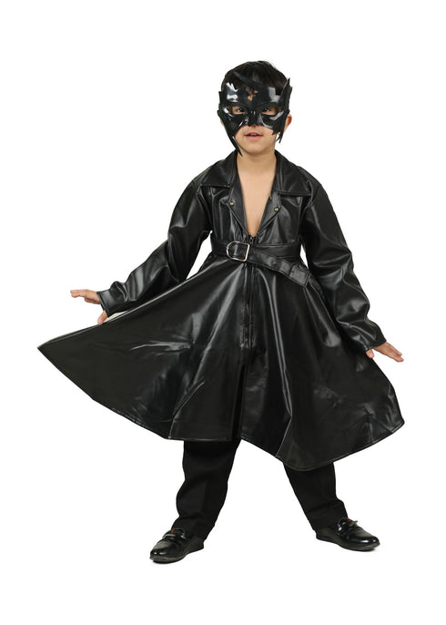BookMyCostume Indian Action Superhero Costume for Kids | Inspired by Popular Bollywood Action Character | Fancy Dress for Theme Party, School Function | Premium