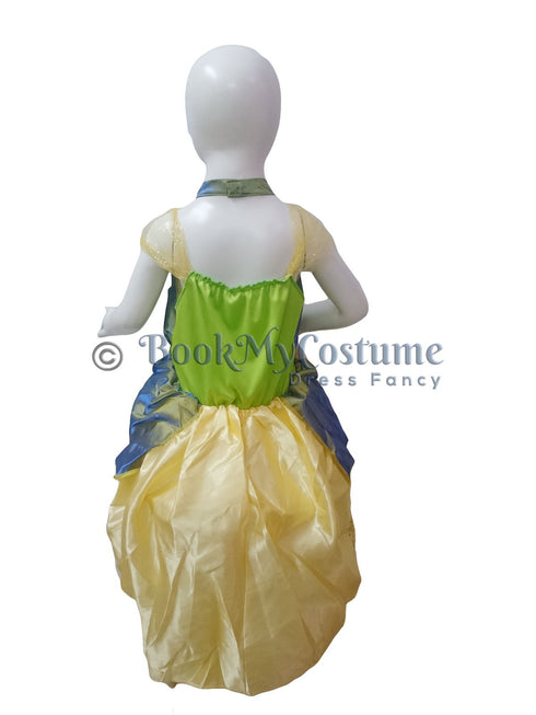 Tiana Disney Princess & the Frog Fairy tale Kids Fancy Dress Costume | Imported