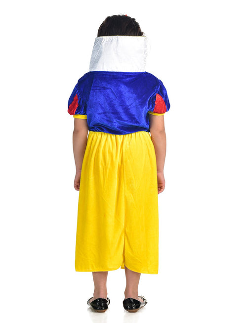 BookMyCostume Kind Princess with Dwarfs Fairy tale Kids Fancy Dress Costume | Imported