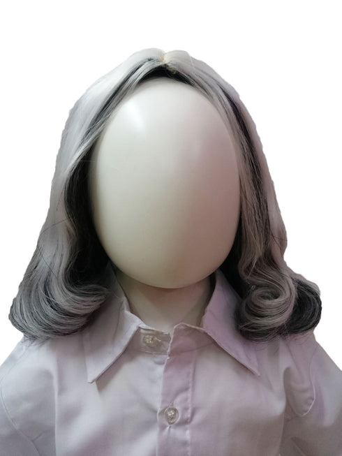 BookMyCostume Abdul Kalam & Old Man Grey Hair Wig Adult & Kids Fancy Dress Costume Accessory