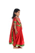 BookMyCostume Maiya Yashoda Saree Janmashtami Kids Fancy Dress Costume for Girls