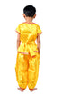 BookMyCostume Baby Krishna Kanha Kanhaiya Dhoti Kurta Polka Dots with Flute for Boys Kids & Adult Fancy Dress Costume