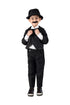 BookMyCostume Charlie Chaplin Dress for Boys | Comic Character Fancy Dress Costume | Charlie Chaplin Costume for Kids