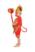 Complete Hanuman Bajrang Bali Hindu God Kids & Adults Fancy Dress Costume | With Gada