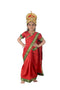 BookMyCostume Rani Sita for Girl Kids & Adult Fancy Dress Costume | Ramlila Dussehra Ramayana Mythology