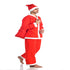 Santa Boy Costume Set of 4 (Jacket, Bottom, Bag, & Cap) Kids & Adults Christmas Costume