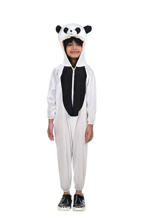 BookMyCostume Fat Panda Cartoon Character Kids Fancy Dress Costume